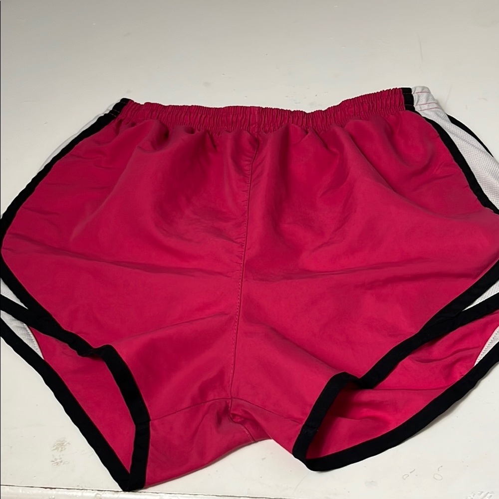 Boxer Craft Medium Elastic Waist Pull On Women's Pink Athletic Shorts